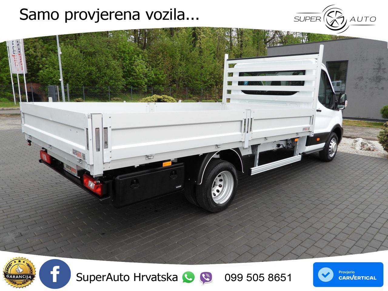 Ford TRANSIT PRITSCHE 8 PALETTEN TEMPOMAT 170 KS