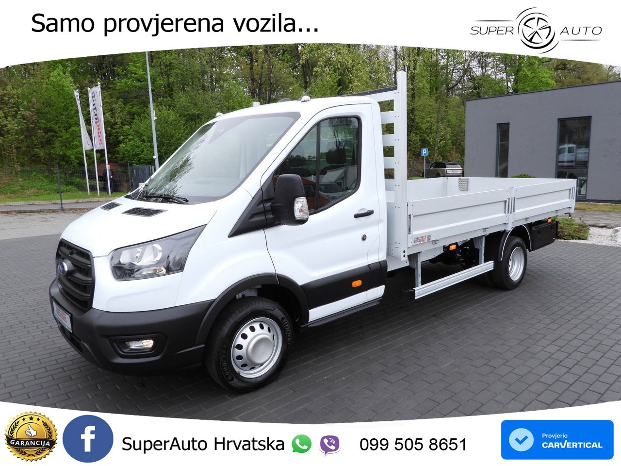 Ford TRANSIT PRITSCHE 8 PALETTEN TEMPOMAT 170 KS