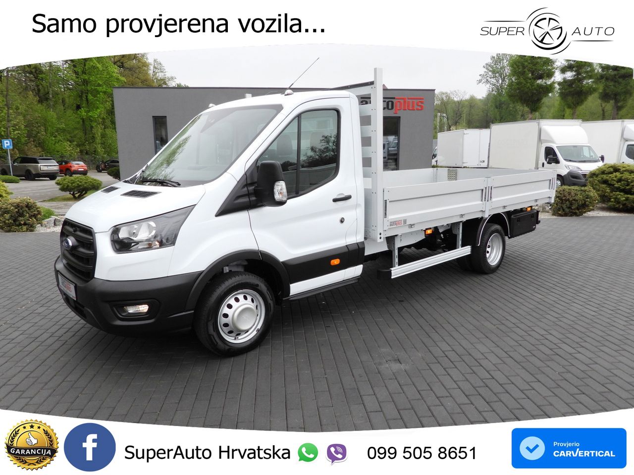 Ford TRANSIT PRITSCHE 8 PALETTEN TEMPOMAT 170 KS