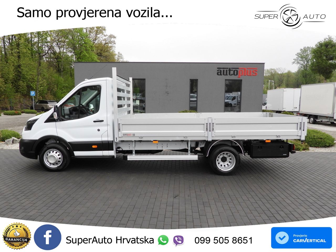 Ford TRANSIT PRITSCHE 8 PALETTEN TEMPOMAT 170 KS