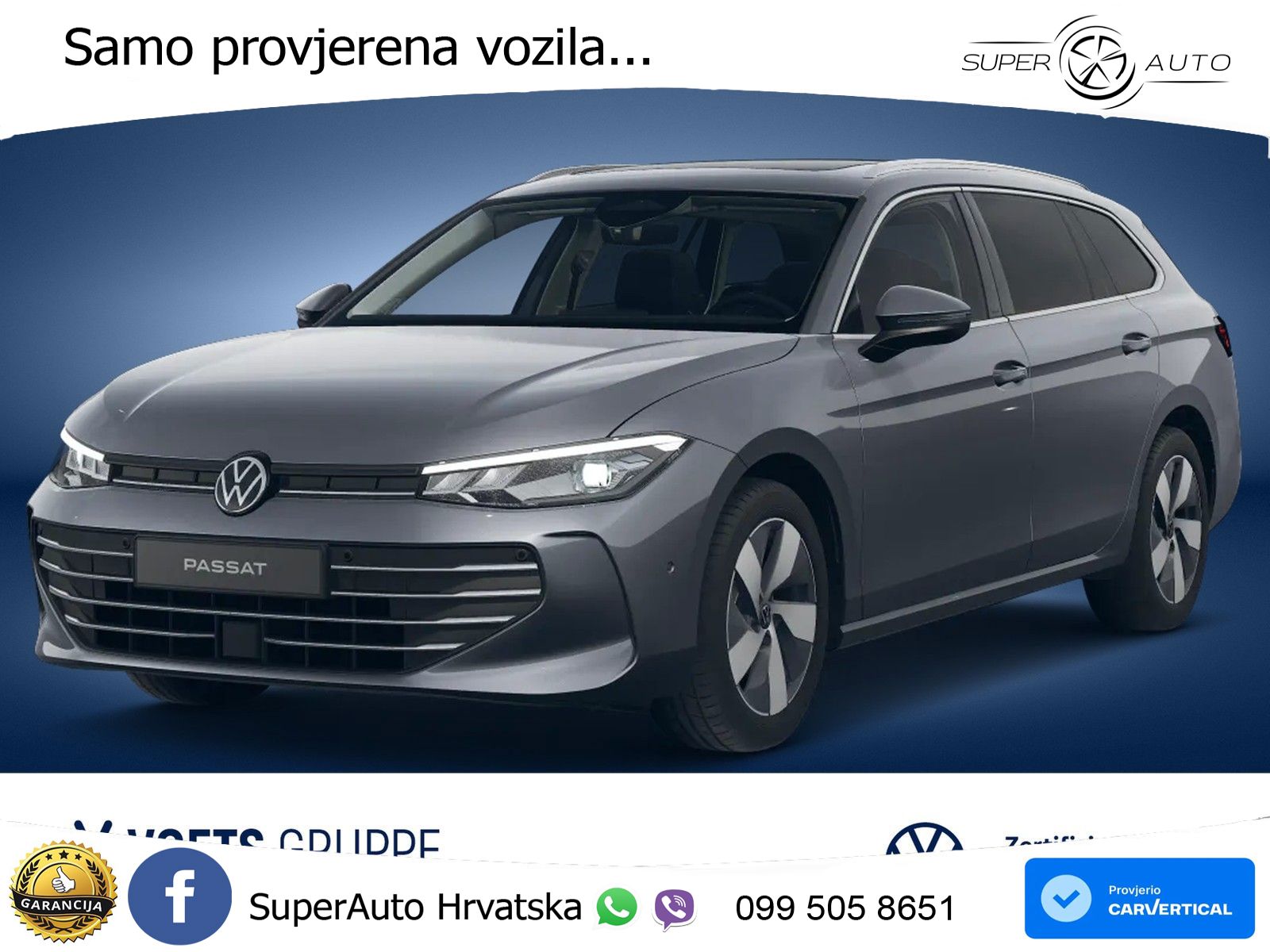 Volkswagen Passat Variant 1.5 eTSI (150 KS) DSG Business LED+GR SJED+ACC