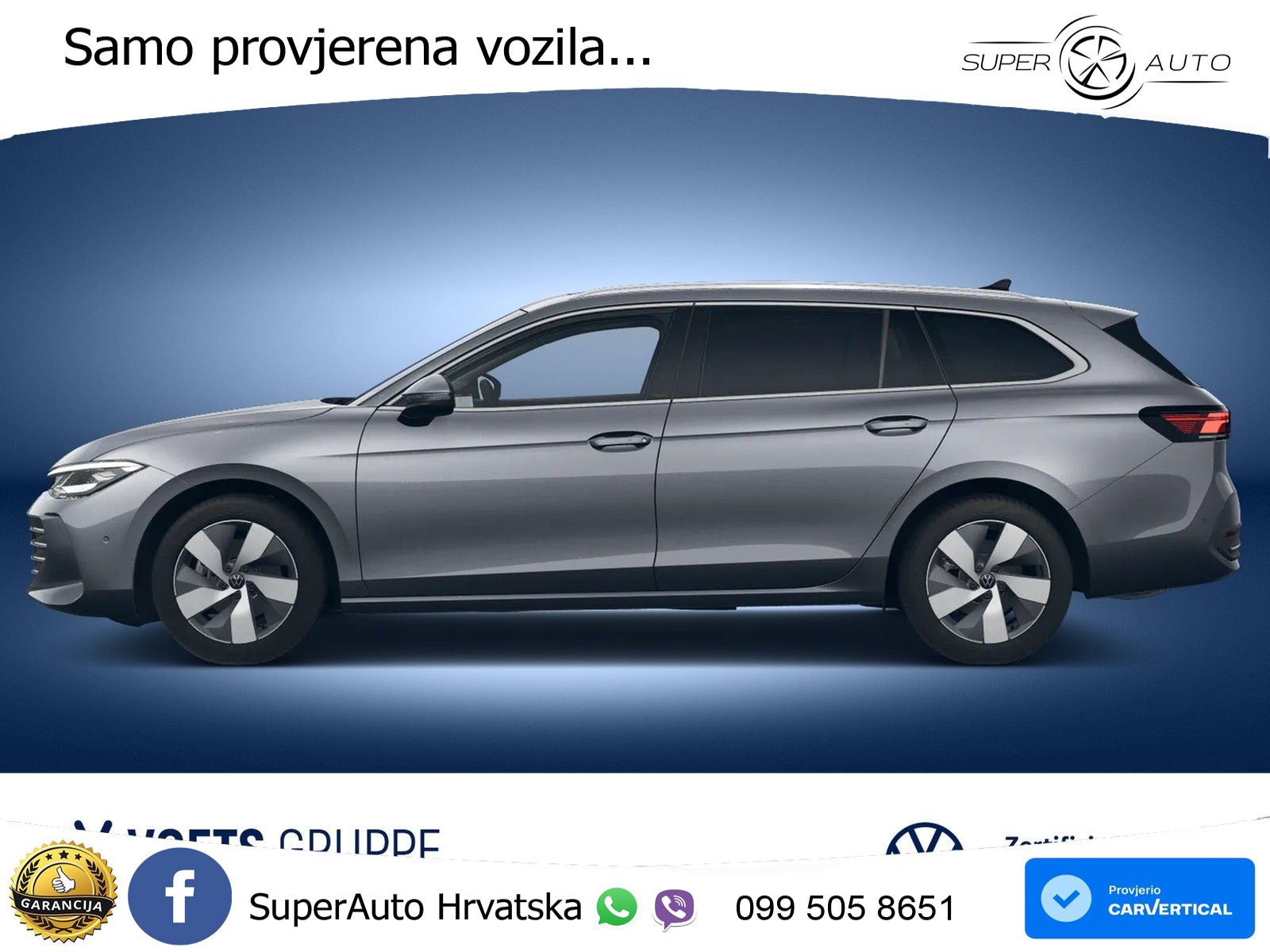 Volkswagen Passat Variant 1.5 eTSI (150 KS) DSG Business LED+GR SJED+ACC