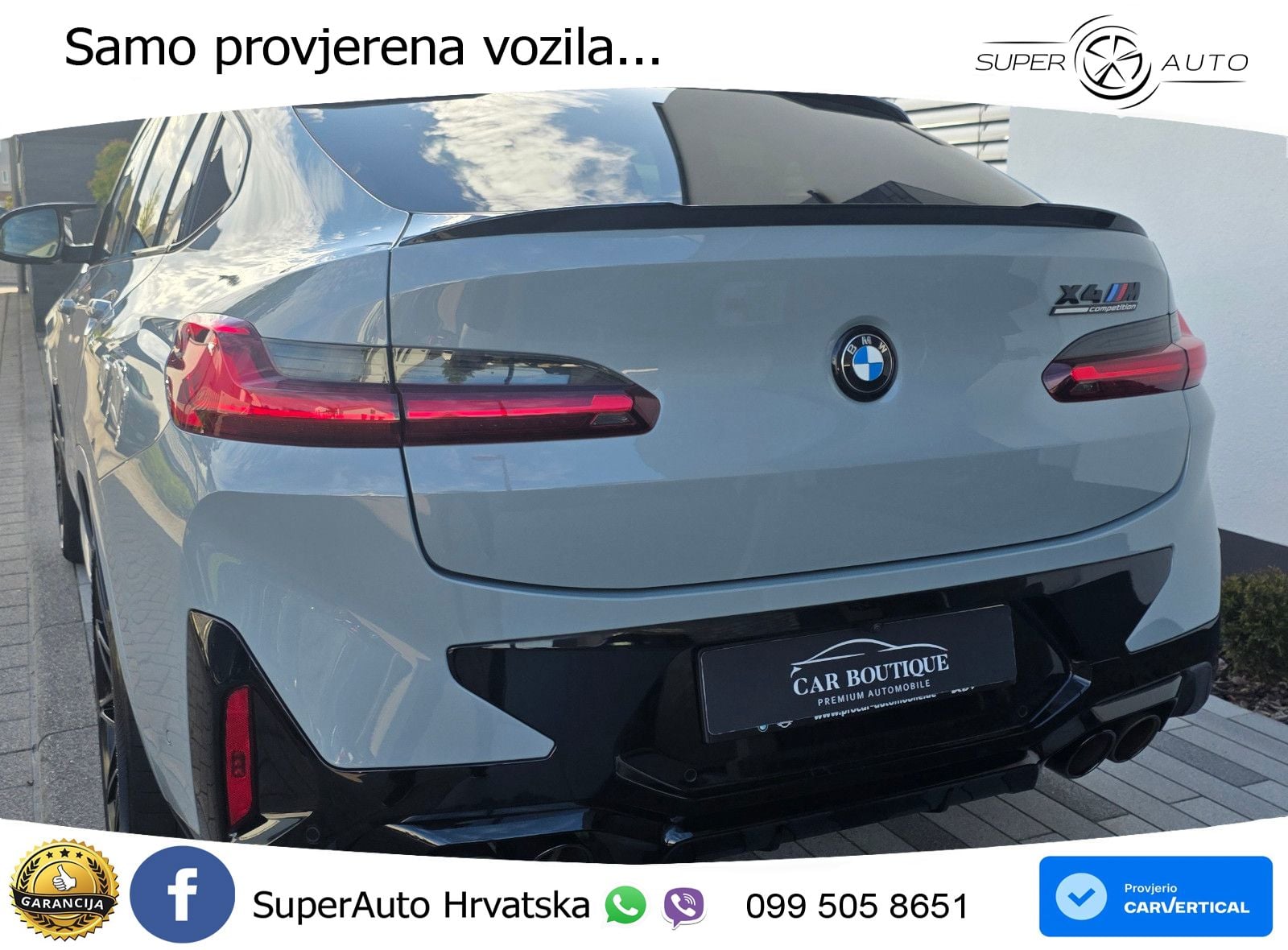 BMW X4 M Competition 3.0 (510 KS) xDrive Steptronic LED+GR SJED+ACC