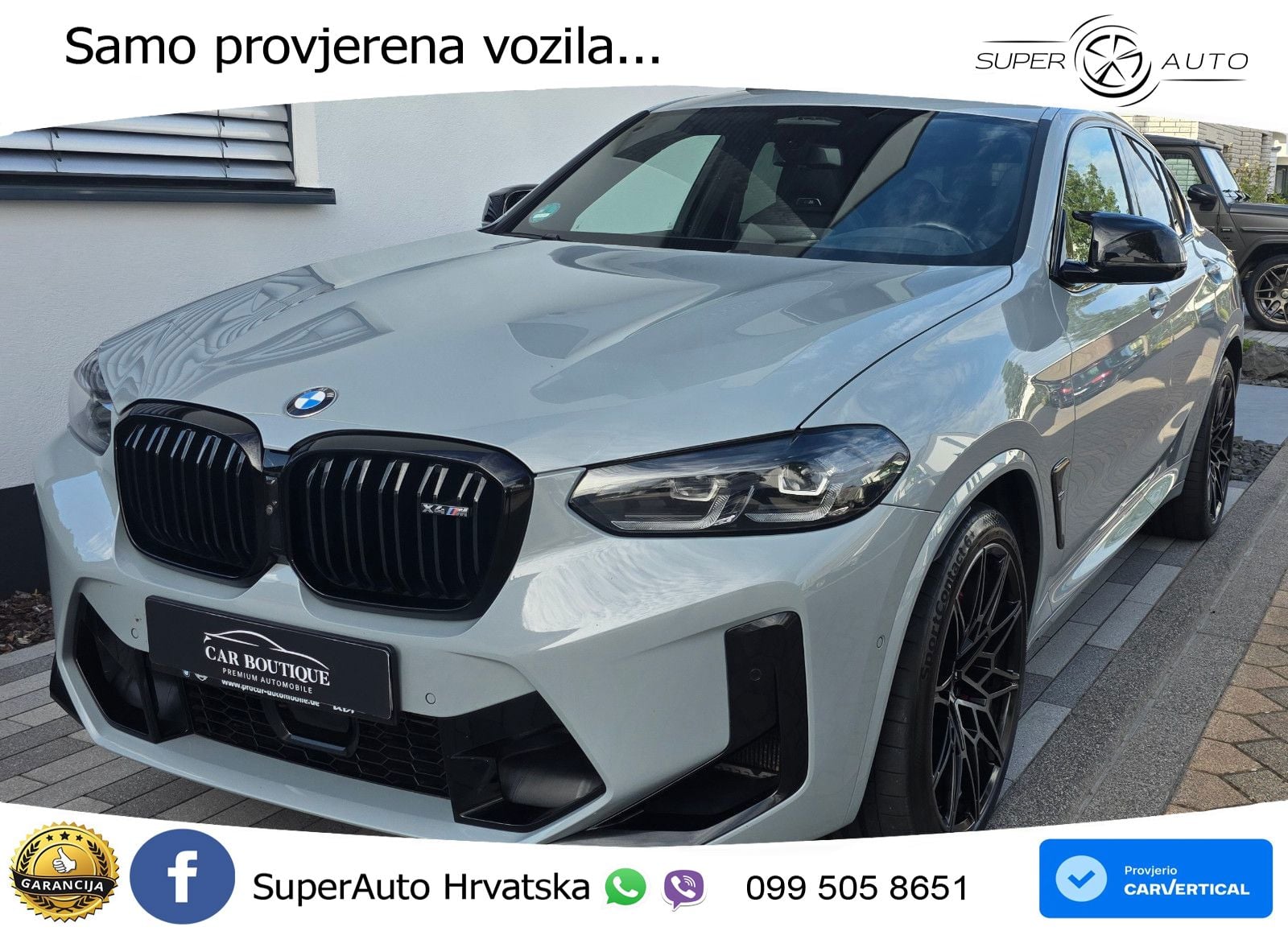 BMW X4 M Competition 3.0 (510 KS) xDrive Steptronic LED+GR SJED+ACC
