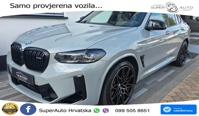 BMW X4 M Competition 3.0 (510 KS) xDrive Steptronic LED+GR SJED+ACC