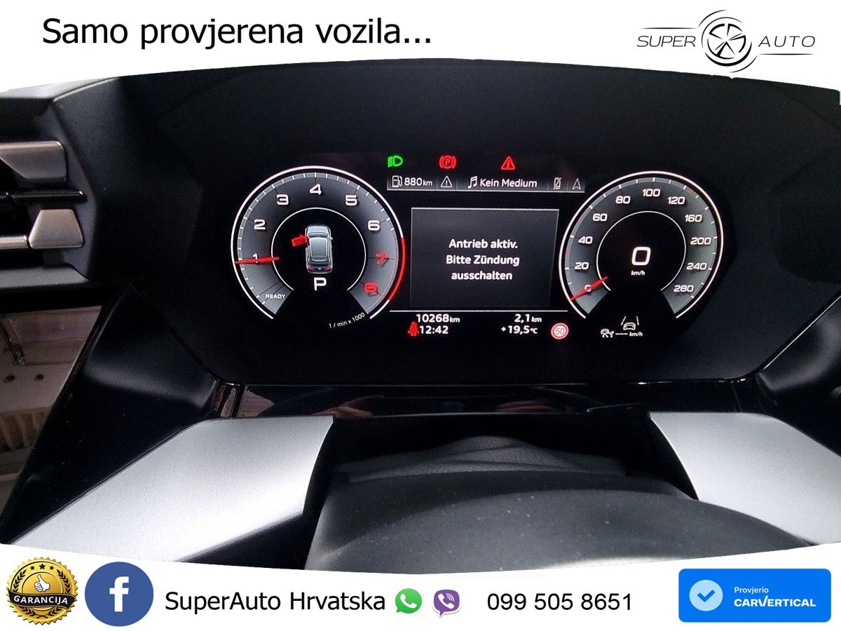 Audi A3 35 TFSI (150 KS) S tronic LED+GR SJED+ACC