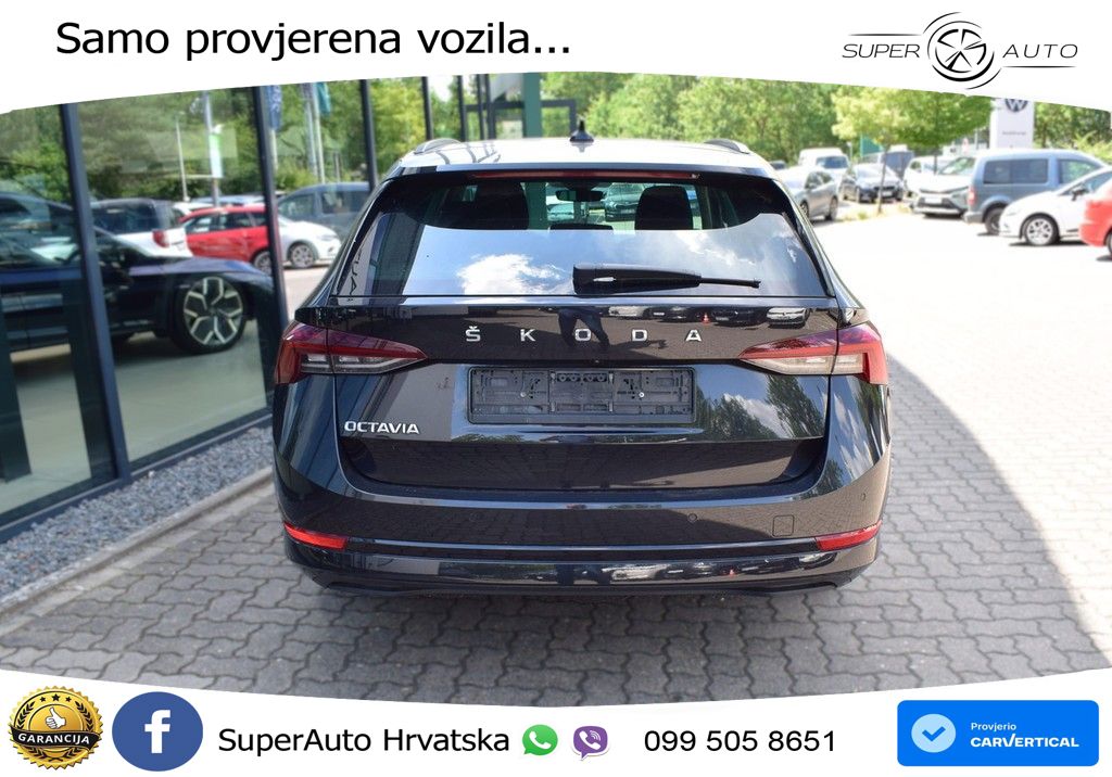 Škoda Octavia Combi 2.0 TDI (150 KS) DSG LED+GR SJED+ACC