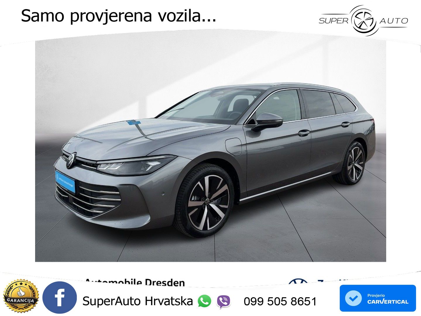 Volkswagen Passat Variant 1.5 TSI (204 KS) eHybrid DSG Business LED+GR SJED+ACC