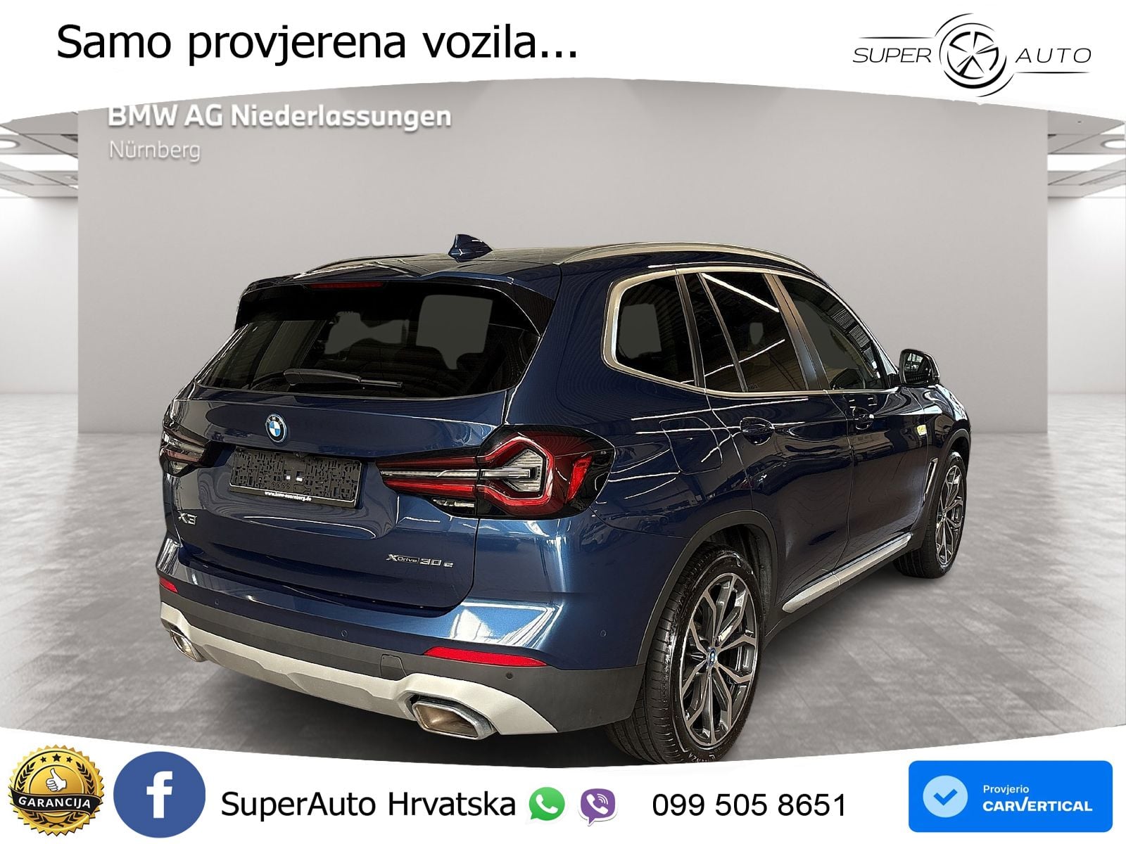 BMW X3 30e xDrive Steptronic LED+GR SJED+ACC