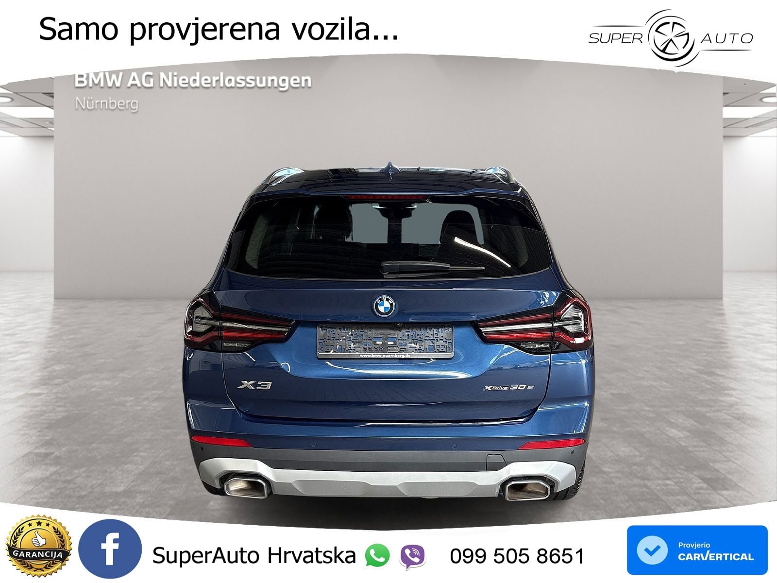 BMW X3 30e xDrive Steptronic LED+GR SJED+ACC