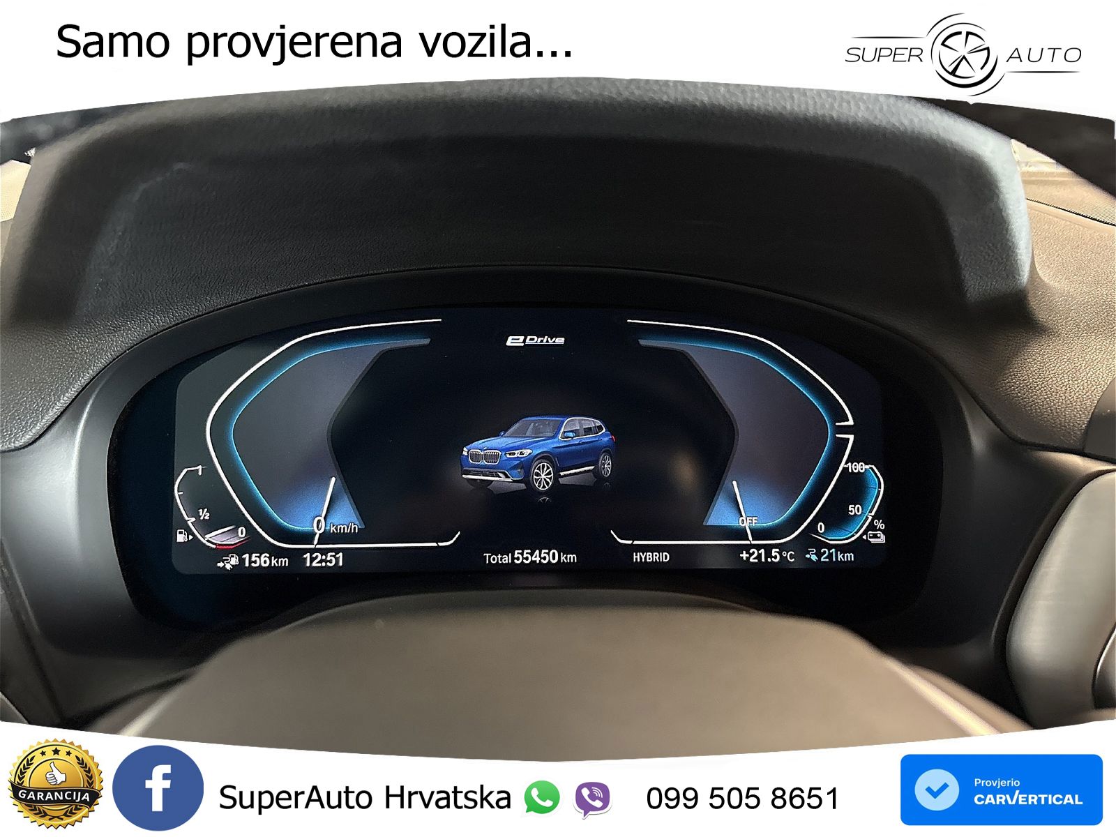 BMW X3 30e xDrive Steptronic LED+GR SJED+ACC