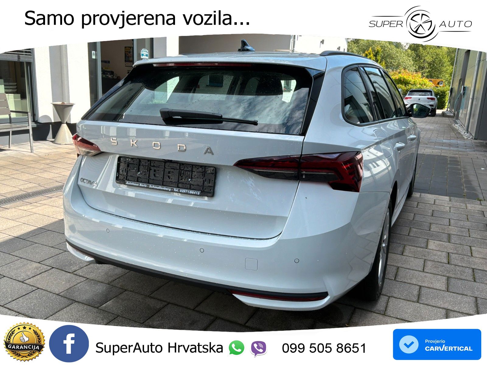 Škoda Octavia Combi 1.5 TSI (150 KS) DSG Selection MATRIX+GR SJED+KAM