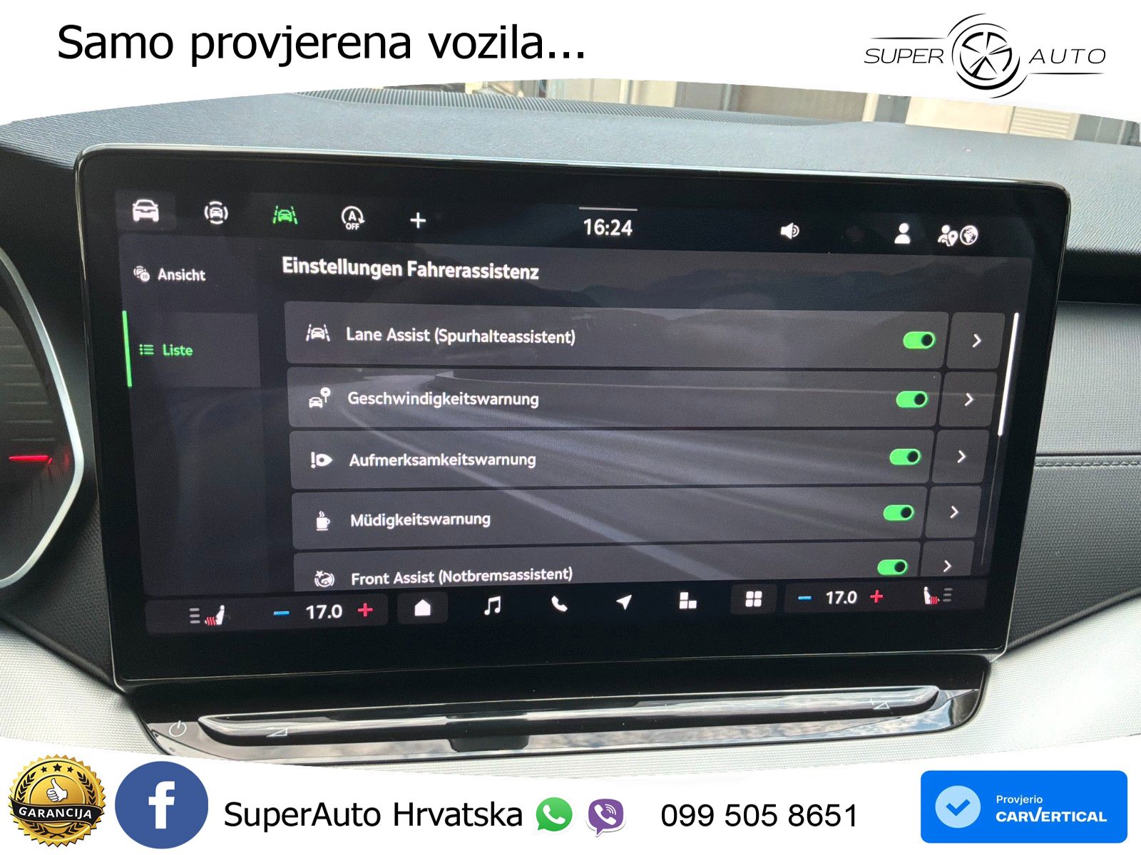 Škoda Octavia Combi 1.5 TSI (150 KS) DSG Selection MATRIX+GR SJED+KAM