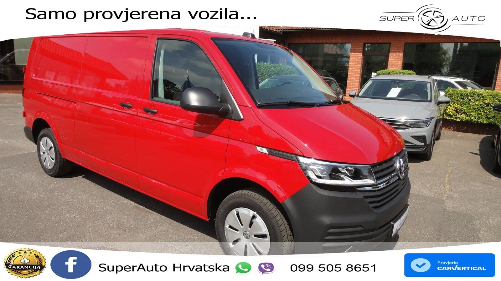 Volkswagen T6.1 Transporter Kasten LR 2.0 TDI 6-G LED+AHK 150 KS