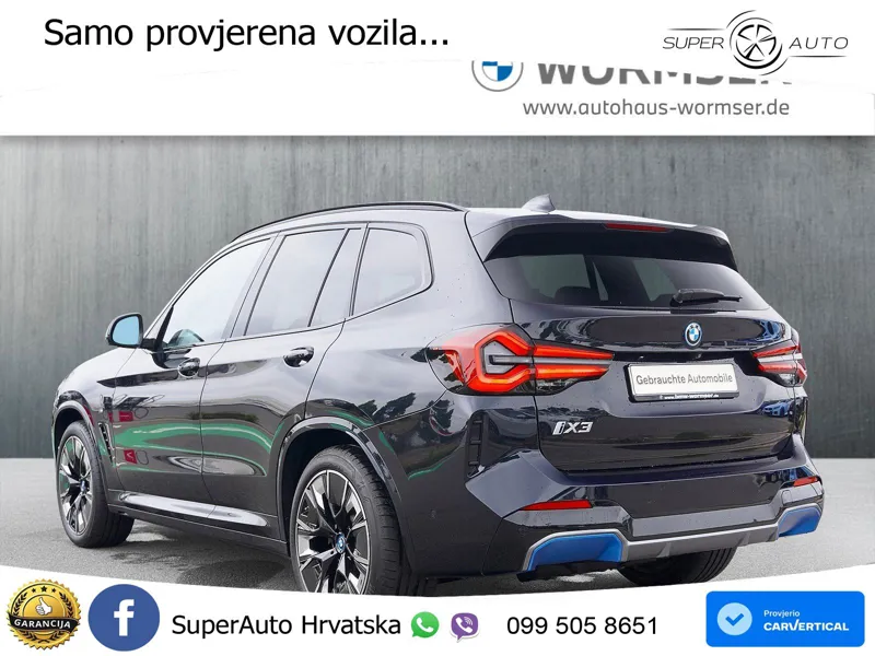 BMW iX3 80 kWh (286 KS) M Sport ACC+HEAD+GR SJED+360+PANO