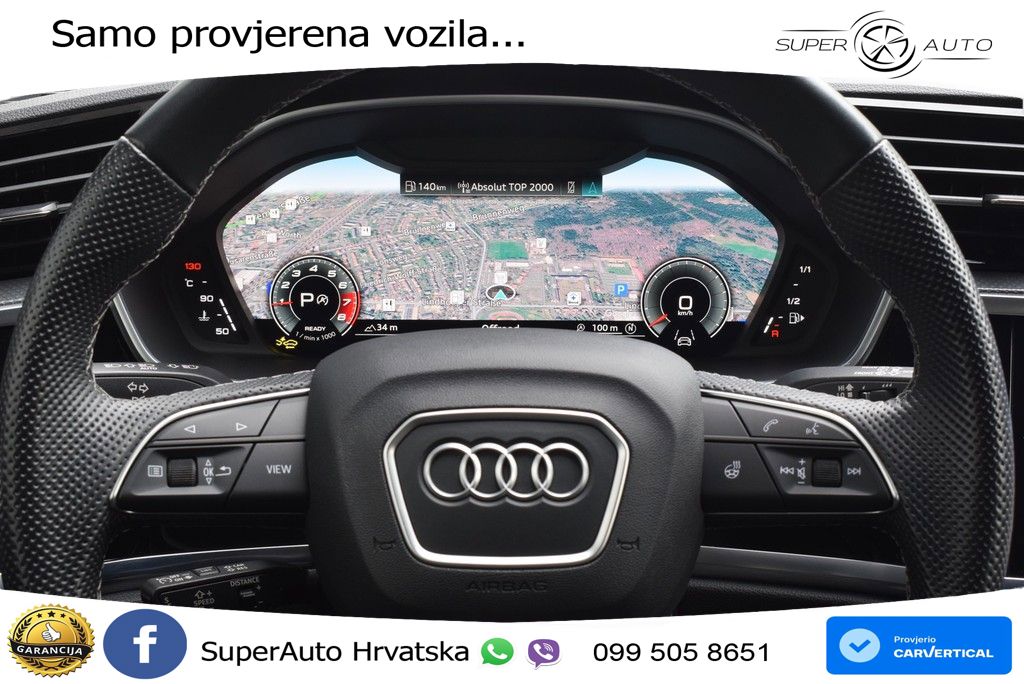 Audi Q3 35 TFSI (150 KS) S tronic S line LED+GR SJED+ACC