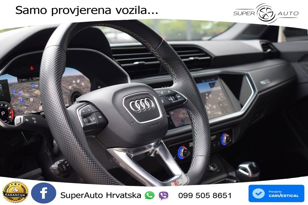 Audi Q3 35 TFSI (150 KS) S tronic S line LED+GR SJED+ACC