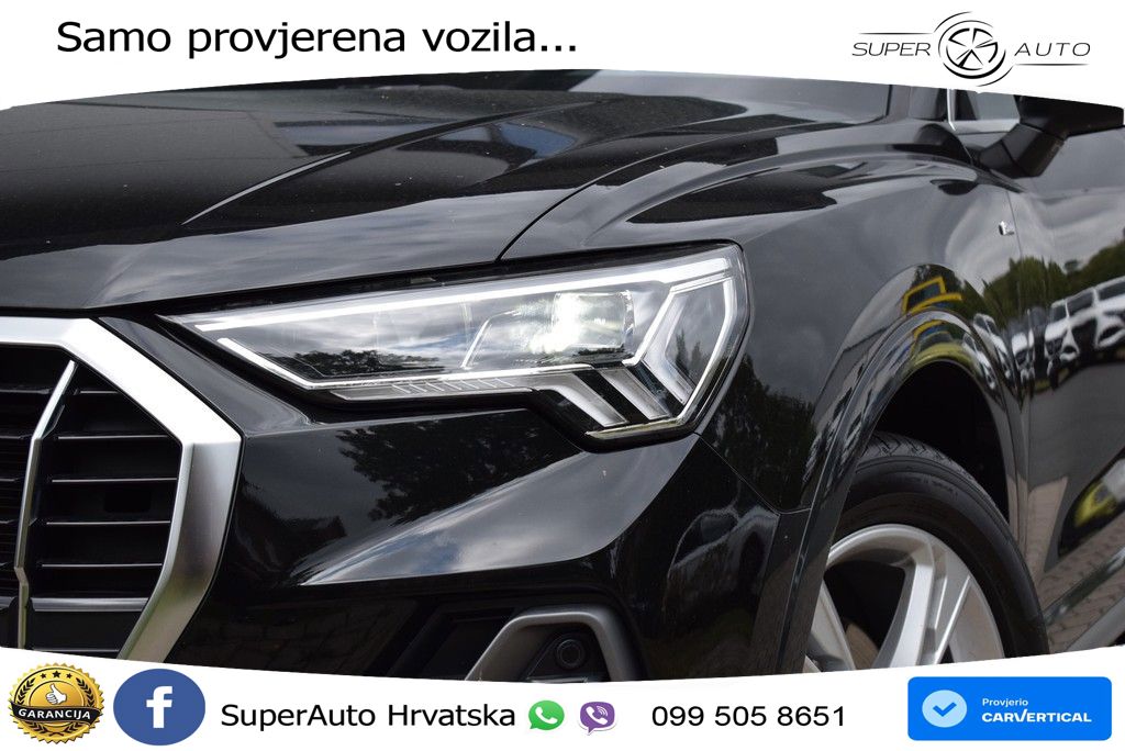 Audi Q3 35 TFSI (150 KS) S tronic S line LED+GR SJED+ACC
