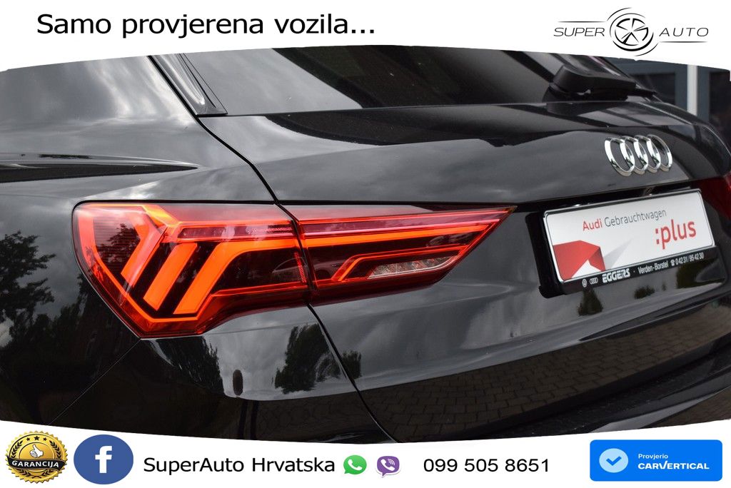 Audi Q3 35 TFSI (150 KS) S tronic S line LED+GR SJED+ACC