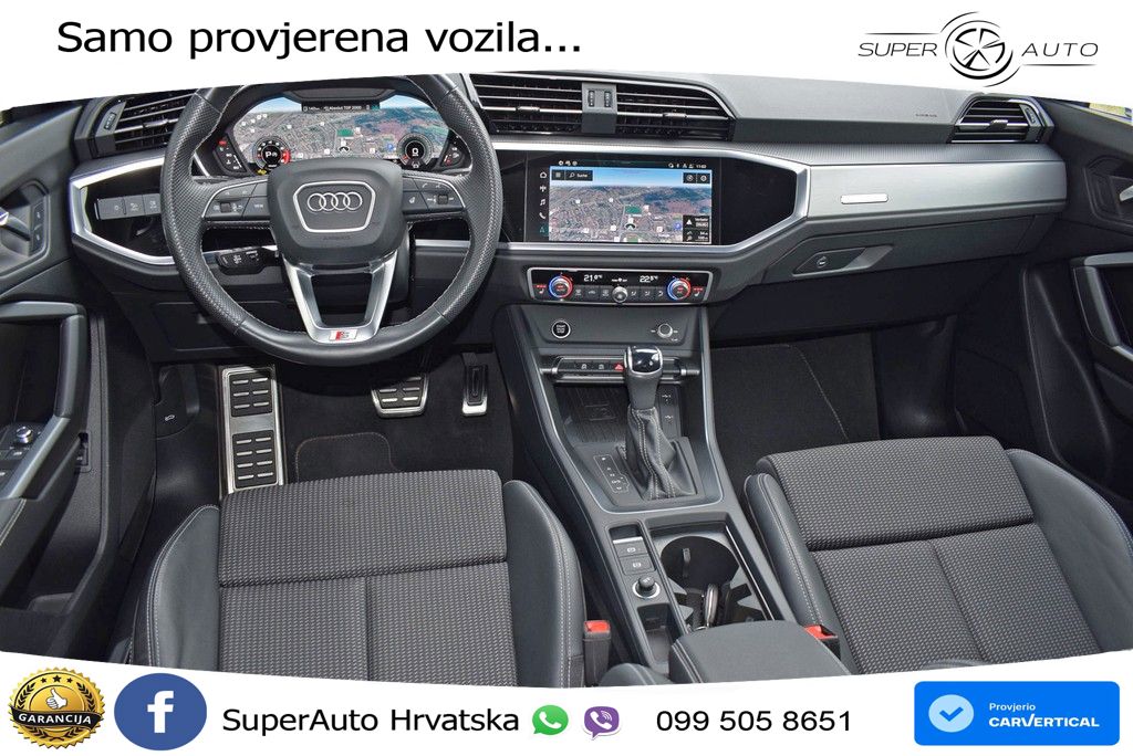 Audi Q3 35 TFSI (150 KS) S tronic S line LED+GR SJED+ACC