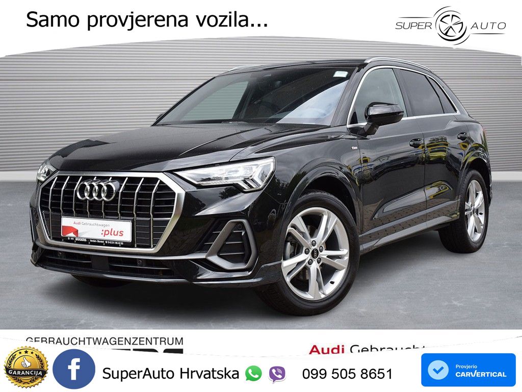 Audi Q3 35 TFSI (150 KS) S tronic S line LED+GR SJED+ACC