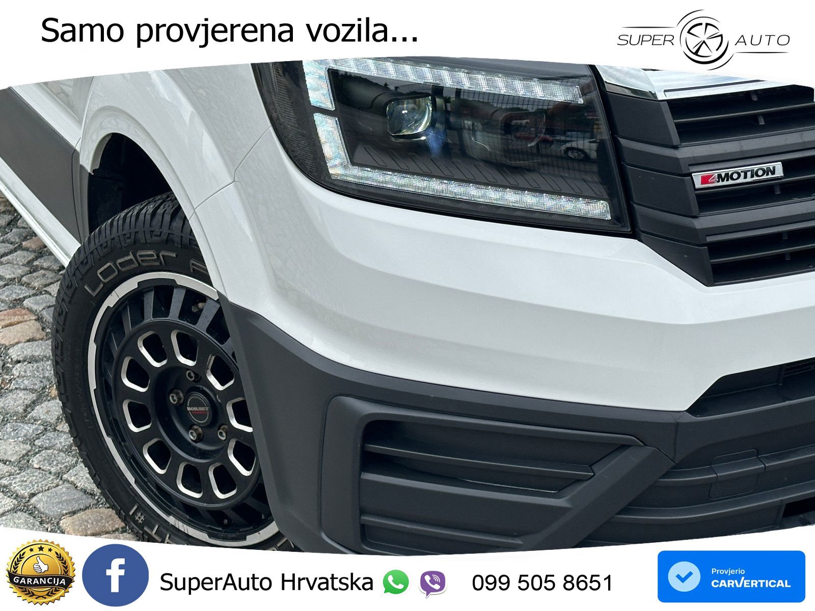 Volkswagen Crafter 35 mittellang 4Motion +AHK+LED+CAM+ 177 KS
