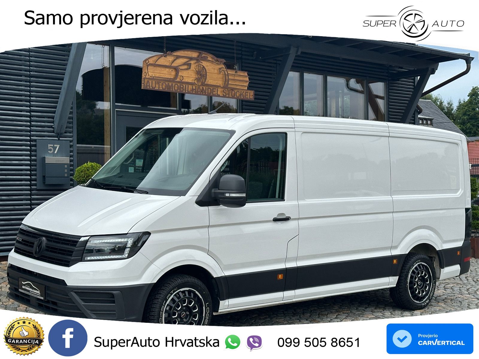 Volkswagen Crafter 35 mittellang 4Motion +AHK+LED+CAM+ 177 KS