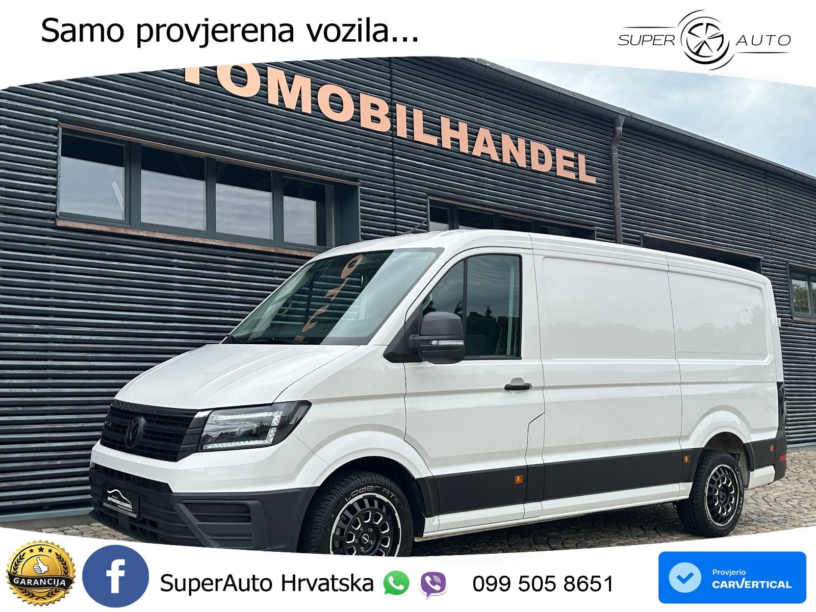 Volkswagen Crafter 35 mittellang 4Motion +AHK+LED+CAM+ 177 KS