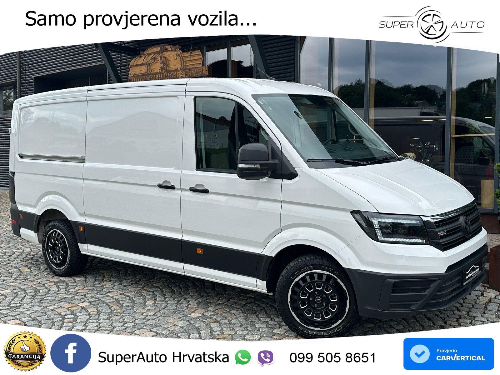 Volkswagen Crafter 35 mittellang 4Motion +AHK+LED+CAM+ 177 KS