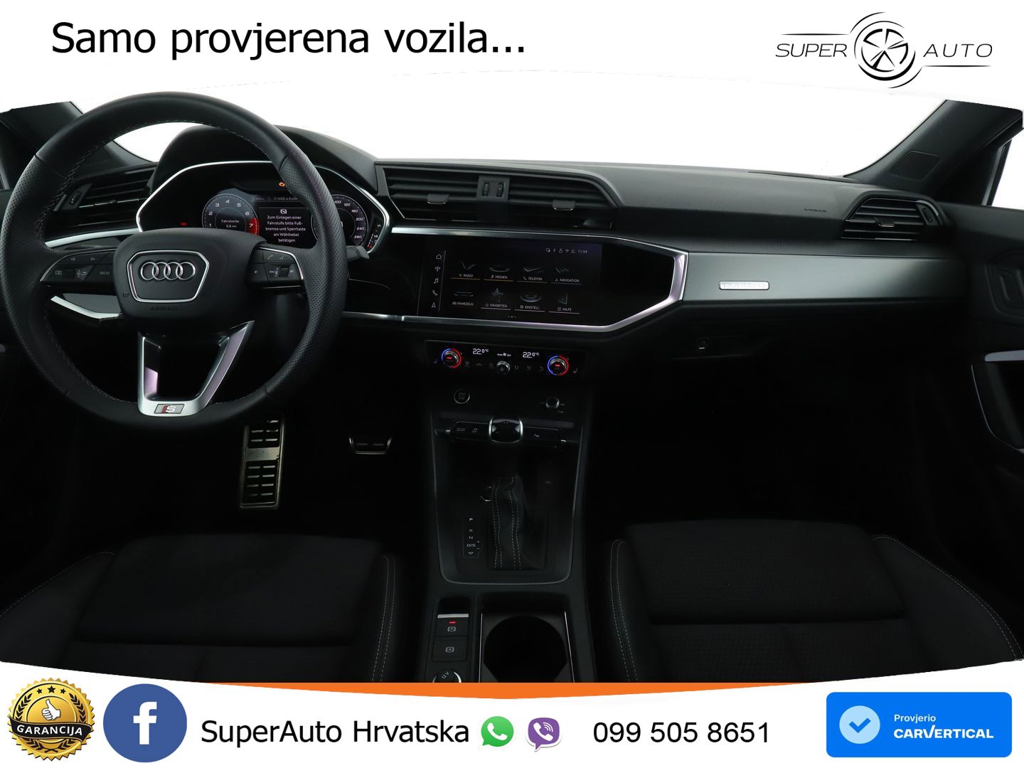 Audi Q3 II Sportback 45 TFSI (245 KS) quattro S tronic S line LED+GR SJED+ACC