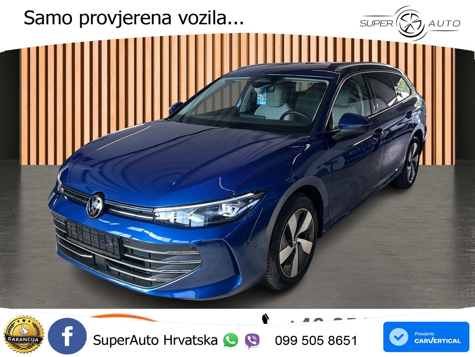 Volkswagen Passat Variant 1.5 eTSI (150 KS) DSG LED+GR SJED+ACC