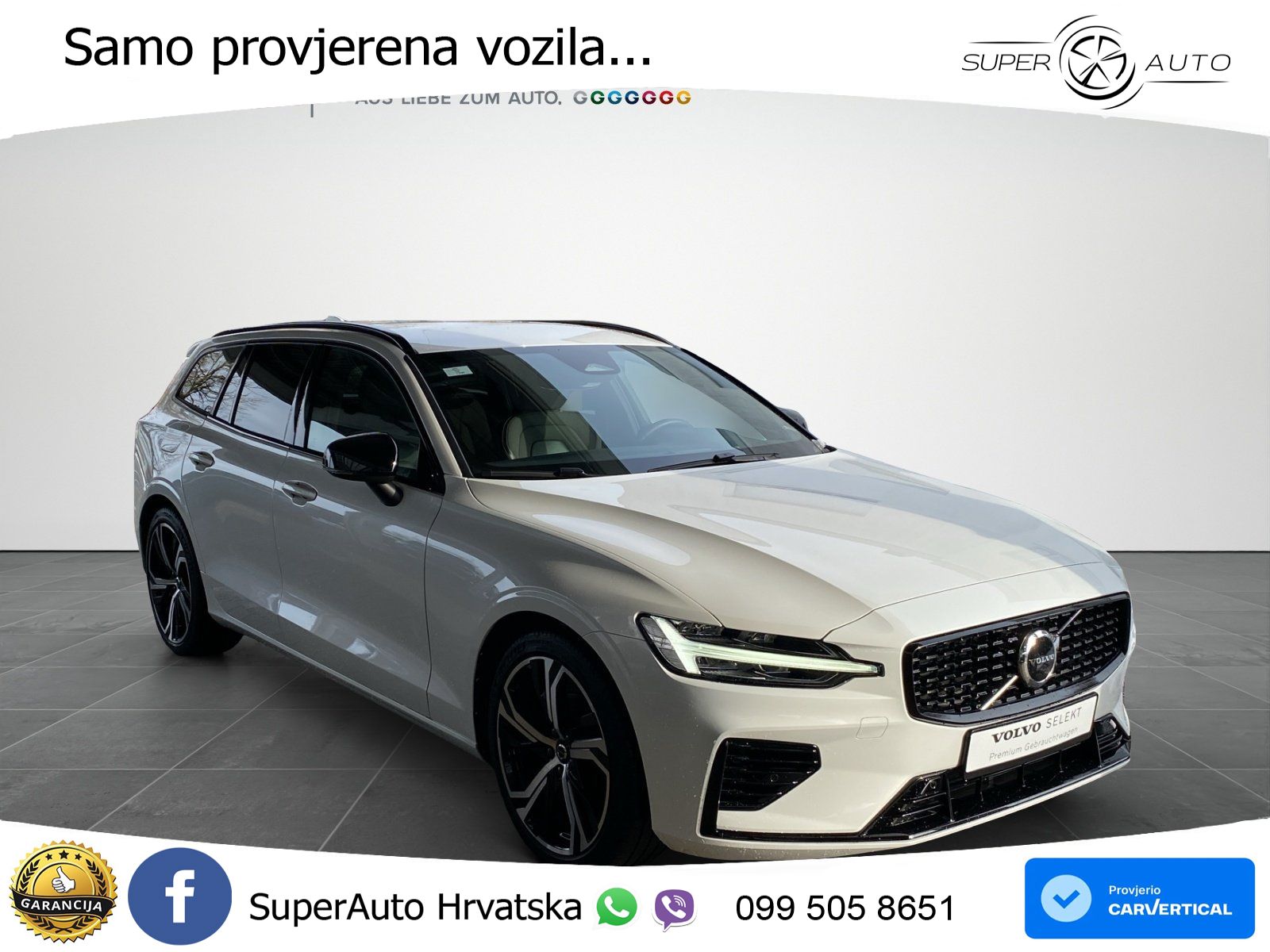 Volvo V60 2.0 T8 AWD Geartronic LED+GR SJED+ACC