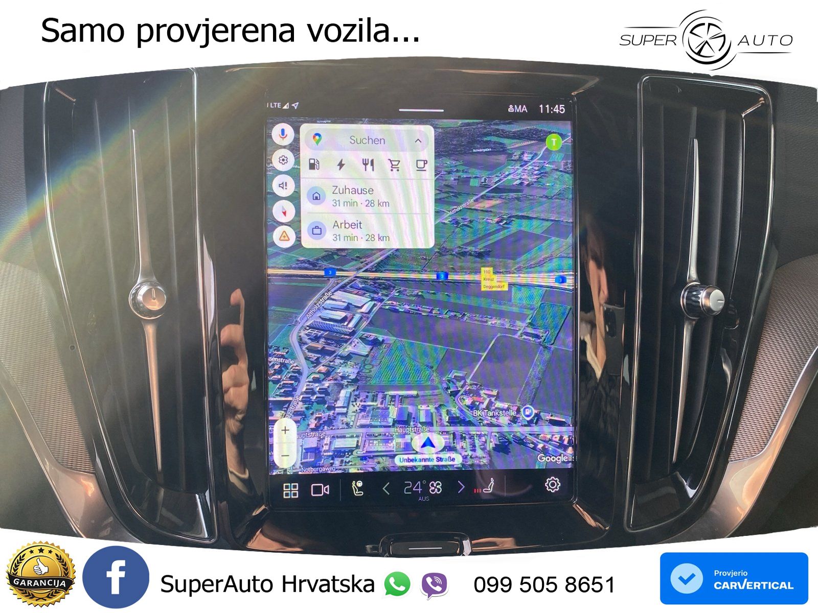 Volvo V60 2.0 T8 AWD Geartronic LED+GR SJED+ACC