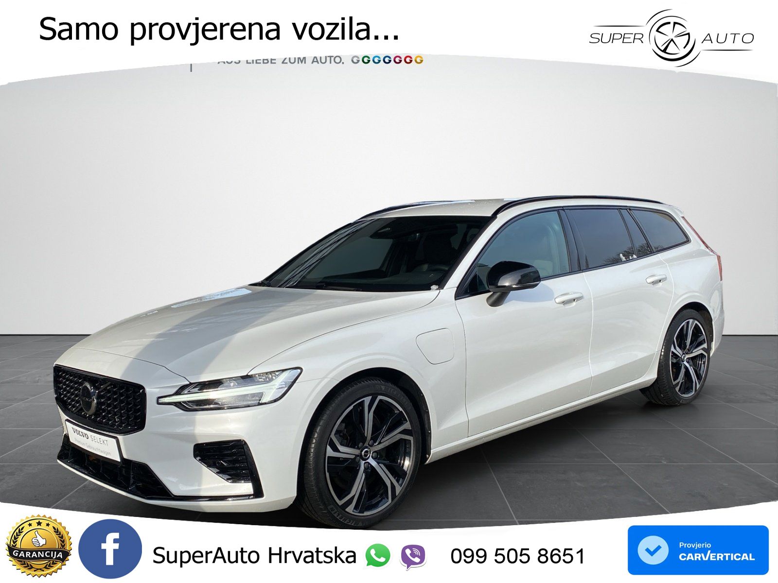 Volvo V60 2.0 T8 AWD Geartronic LED+GR SJED+ACC