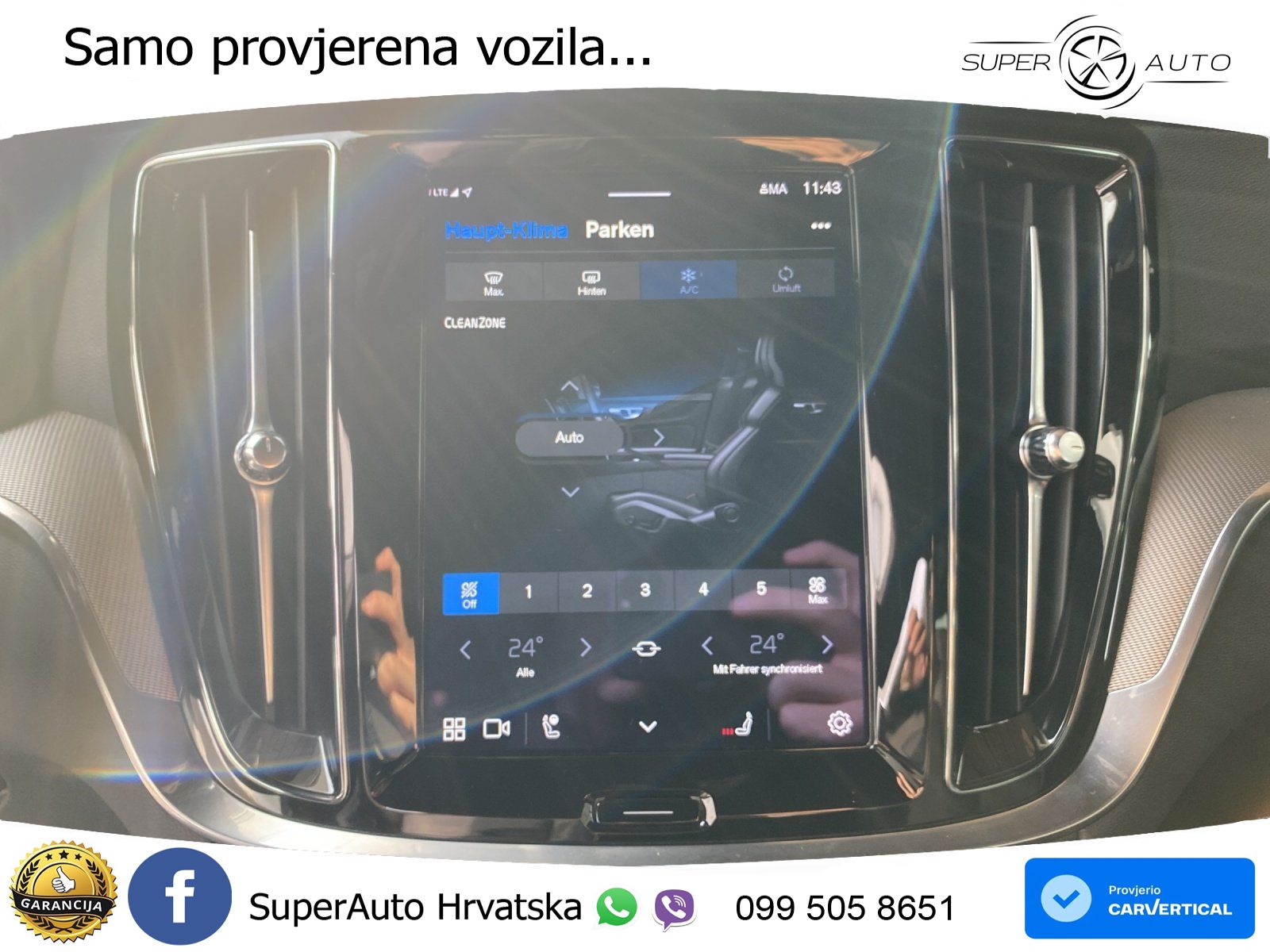 Volvo V60 2.0 T8 AWD Geartronic LED+GR SJED+ACC