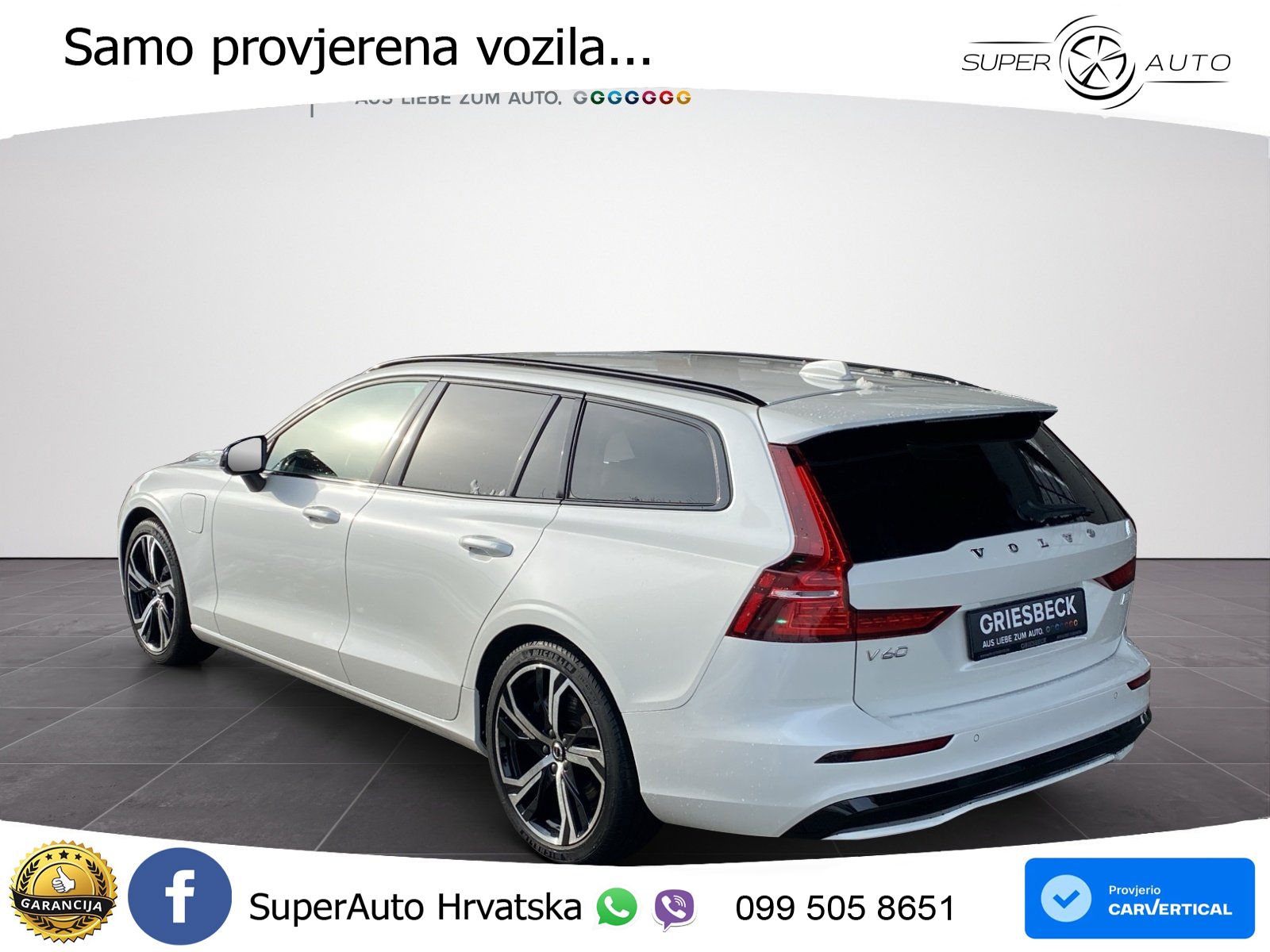 Volvo V60 2.0 T8 AWD Geartronic LED+GR SJED+ACC