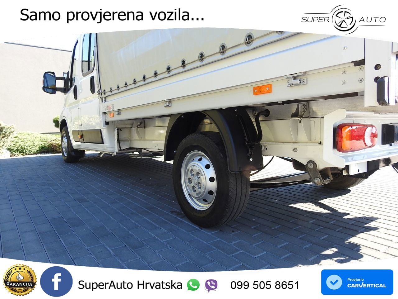 Peugeot BOXER PRITSCHE DOPPELKABINE DOKA 7 SITZE 140 KS