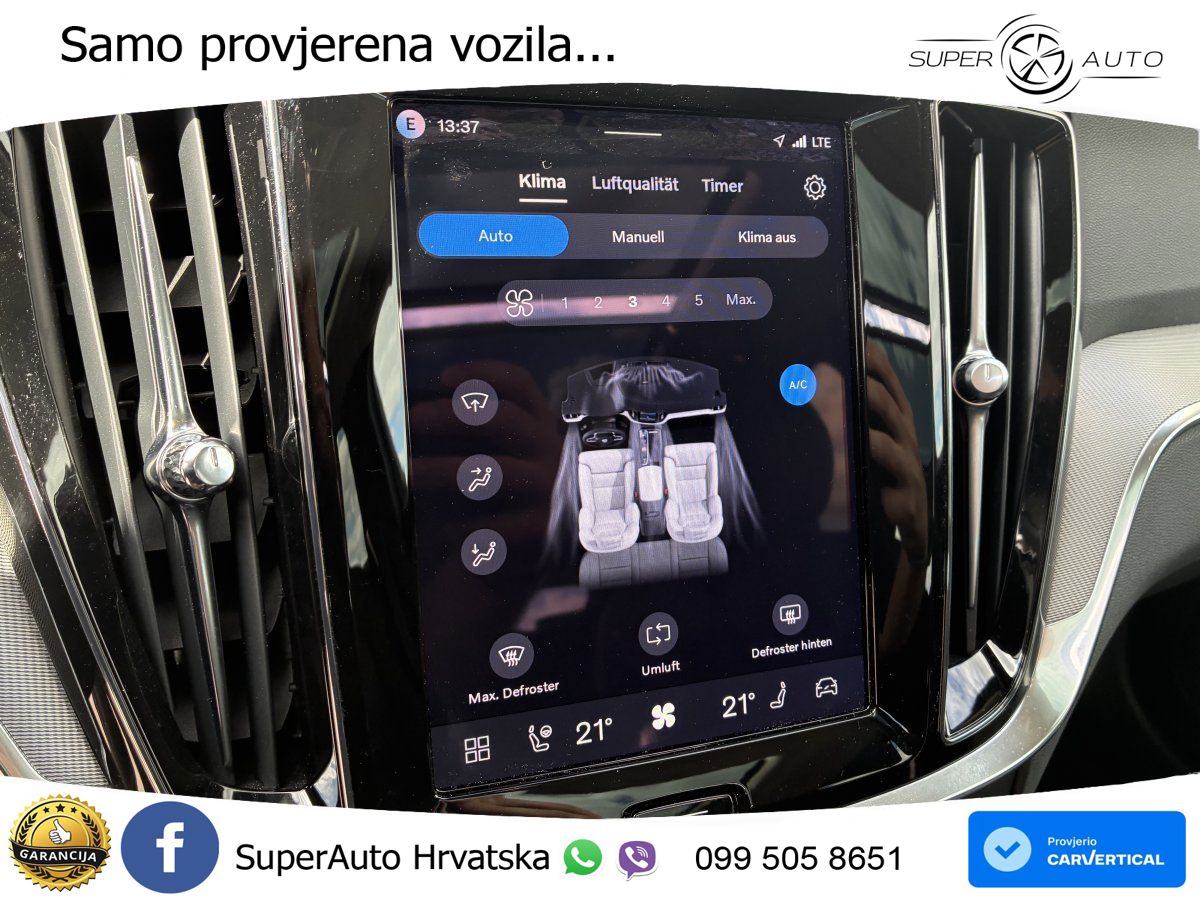 Volvo V60 2.0 B4 Benzin DCT ACC+HEAD+4xGR SJED+360+PANO