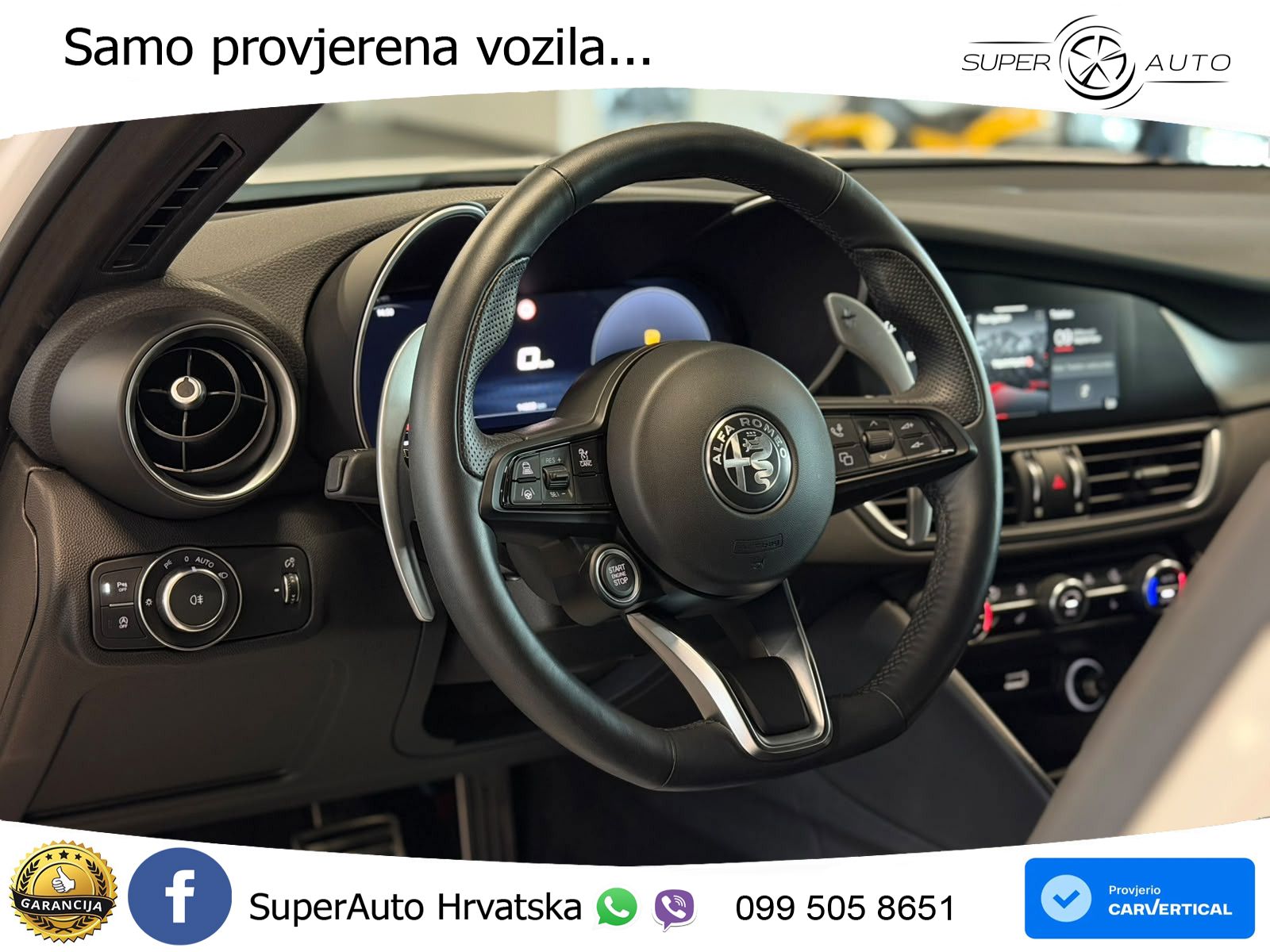Alfa Romeo Giulia 2.0 Turbo (280 KS) Q4 Automatic LED+GR SJED+ACC