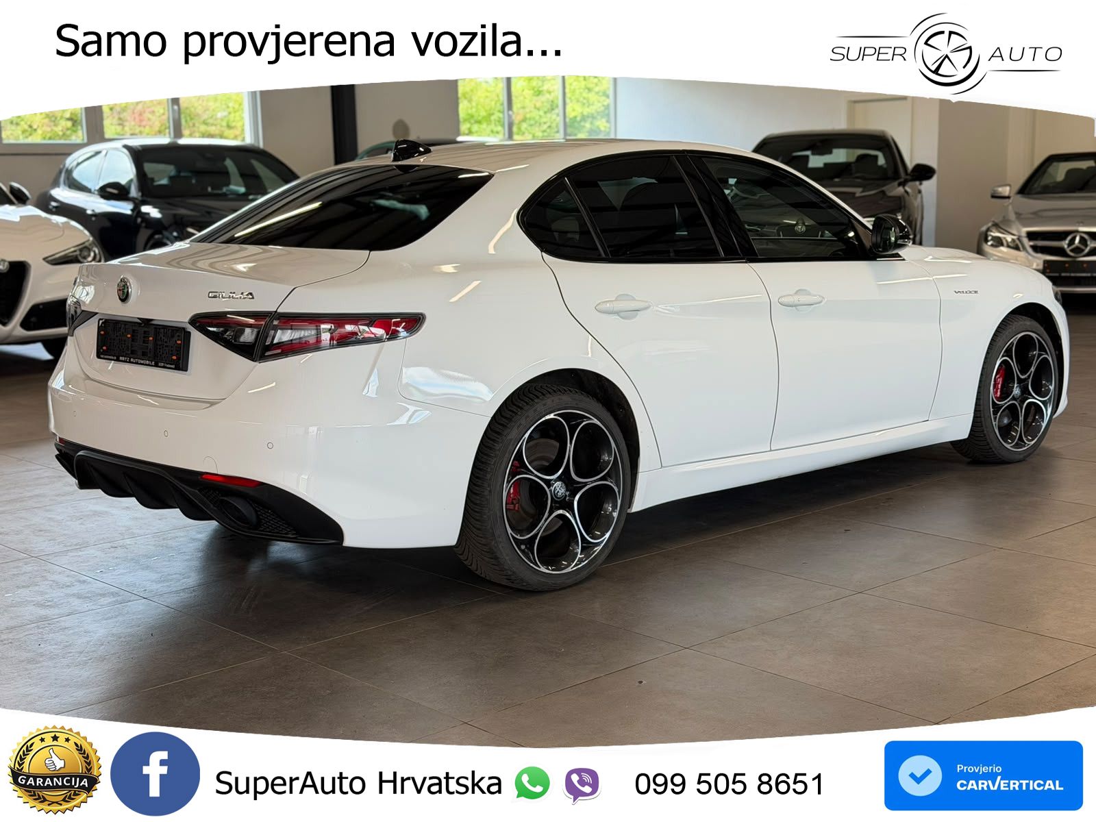 Alfa Romeo Giulia 2.0 Turbo (280 KS) Q4 Automatic LED+GR SJED+ACC