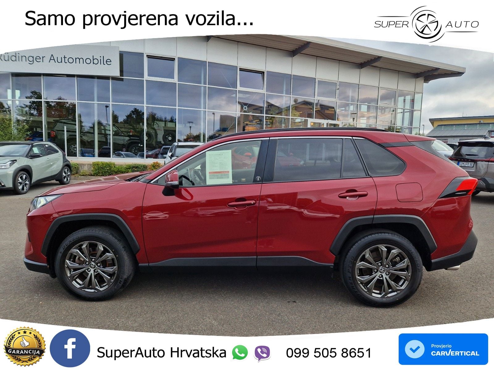 Toyota RAV4 2.5 (218 KS) Hybrid e-CVT Team D LED+GR SJED+ACC
