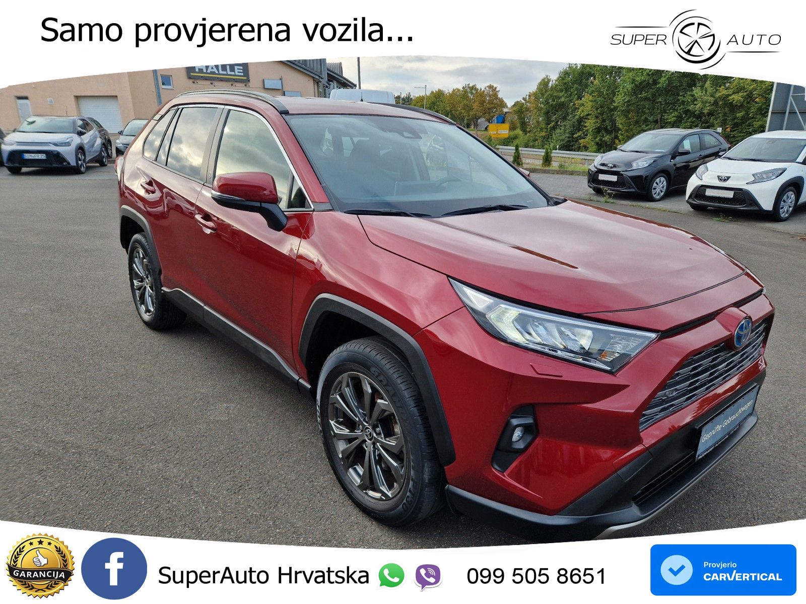 Toyota RAV4 2.5 (218 KS) Hybrid e-CVT Team D LED+GR SJED+ACC