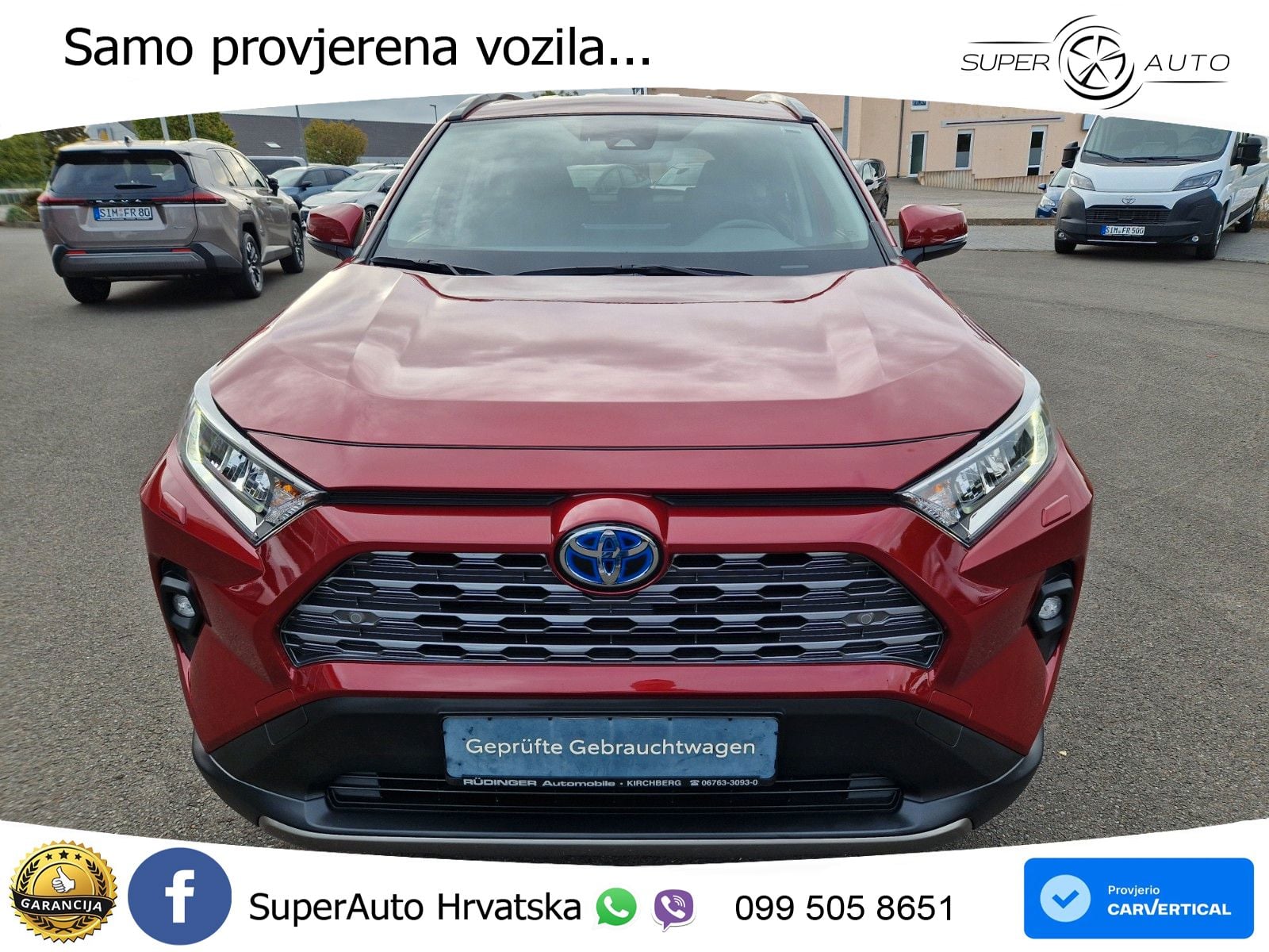 Toyota RAV4 2.5 (218 KS) Hybrid e-CVT Team D LED+GR SJED+ACC