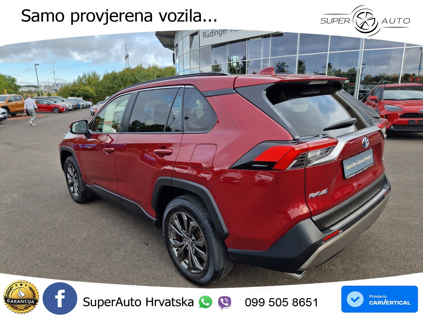 Toyota RAV4 2.5 (218 KS) Hybrid e-CVT Team D LED+GR SJED+ACC