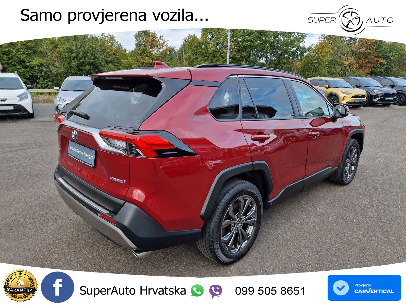 Toyota RAV4 2.5 (218 KS) Hybrid e-CVT Team D LED+GR SJED+ACC