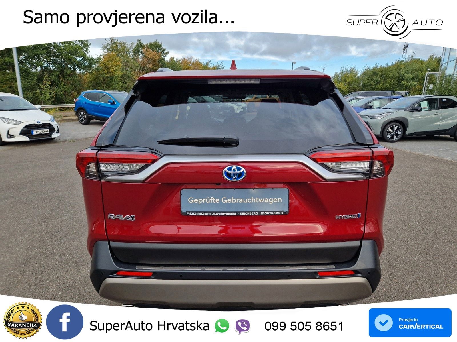 Toyota RAV4 2.5 (218 KS) Hybrid e-CVT Team D LED+GR SJED+ACC