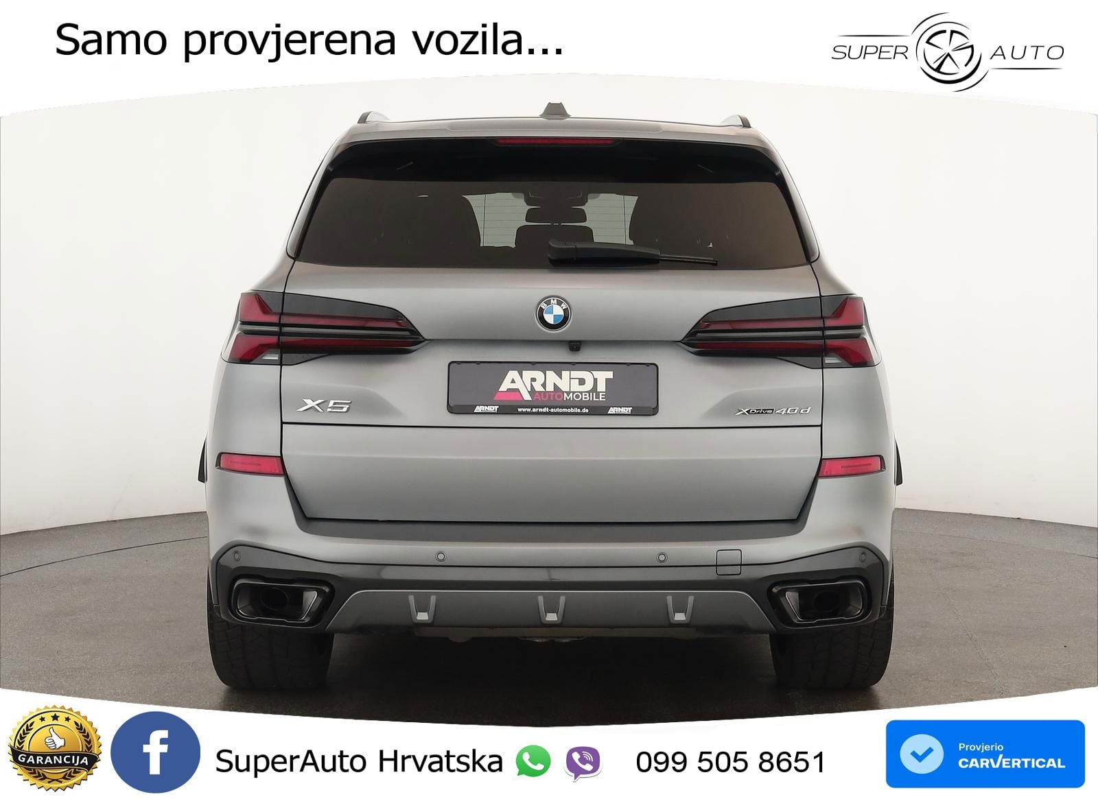 BMW X5 40d (352 KS) xDrive Steptronic M Sport ZRAČNI+ACC+GR SJED+KAM+PANO