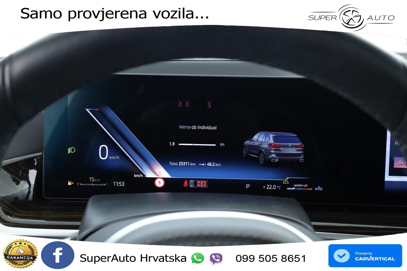 BMW X5 40d (352 KS) xDrive Steptronic M Sport ZRAČNI+ACC+GR SJED+KAM+PANO
