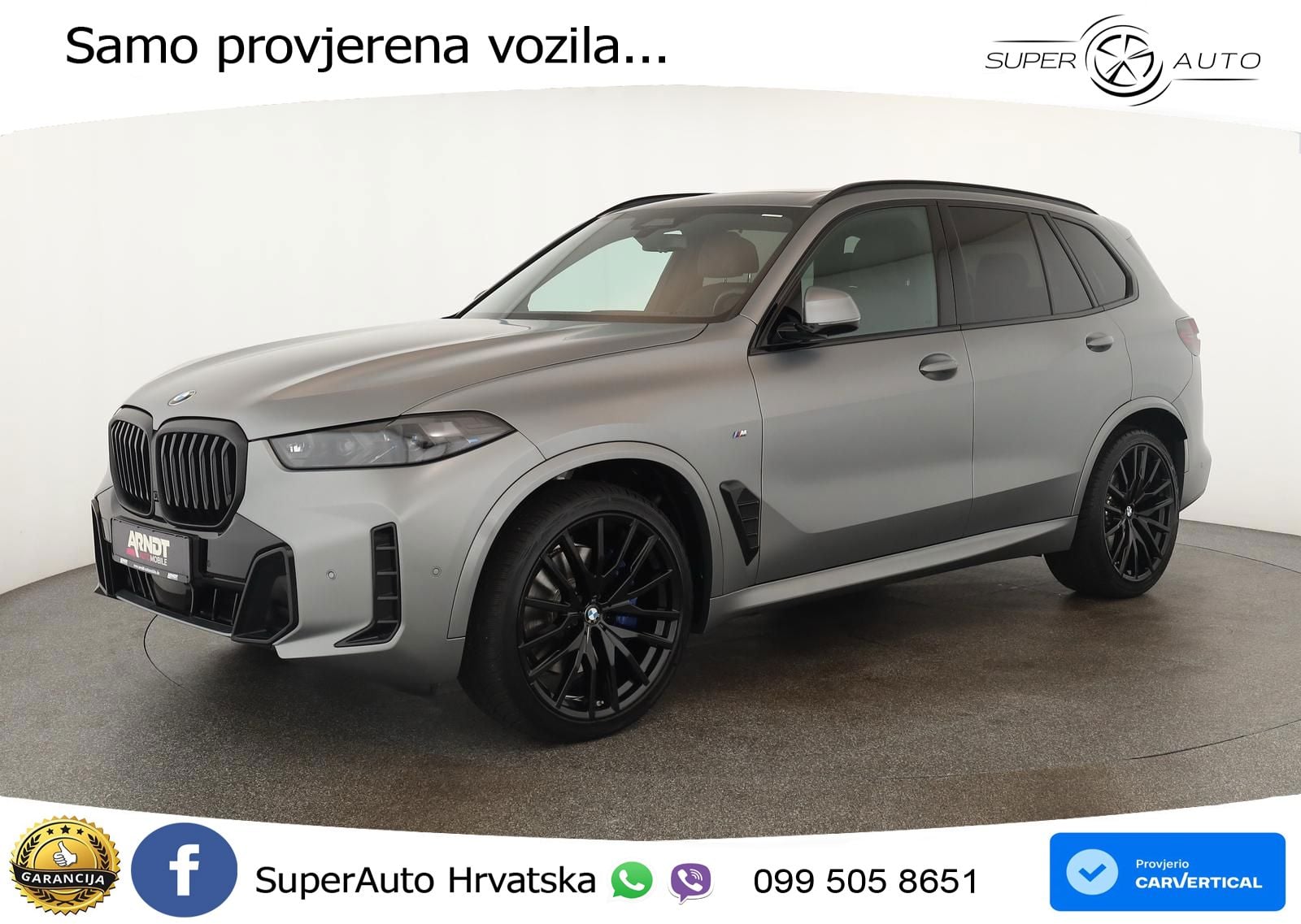 BMW X5 40d (352 KS) xDrive Steptronic M Sport ZRAČNI+ACC+GR SJED+KAM+PANO