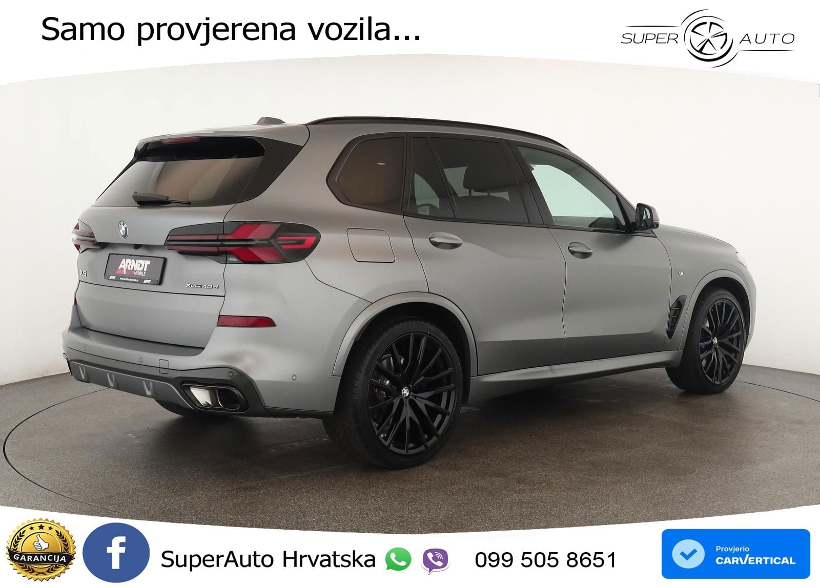 BMW X5 40d (352 KS) xDrive Steptronic M Sport ZRAČNI+ACC+GR SJED+KAM+PANO